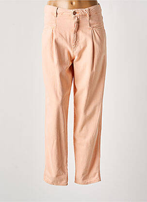 Jeans coupe droite taille haute taille haute orange CLOSED femme