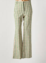 Pantalon flare vert MARGAUX LONNBERG pour femme seconde vue