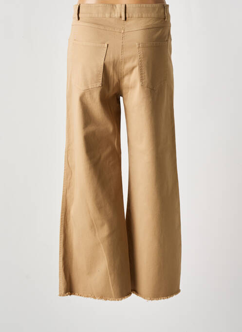 Jean coupe flare marron 8PM pour femme