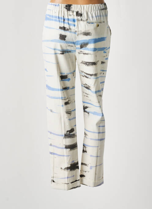 Pantalon chino blanc LEON & HARPER femme