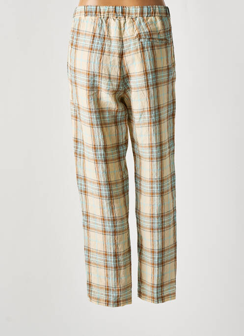 Pantalon droit beige POMANDERE pour femme