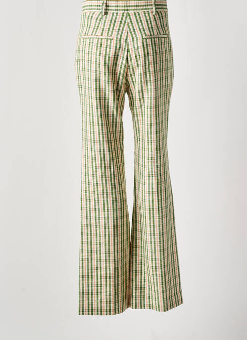 Pantalon flare vert MARGAUX LONNBERG pour femme