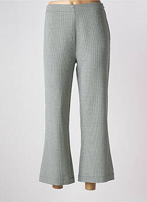 Pantalon 7/8 taille haute taille haute vert INDI & COLD femme