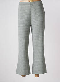 Pantalon 7/8 taille haute taille haute vert INDI & COLD femme