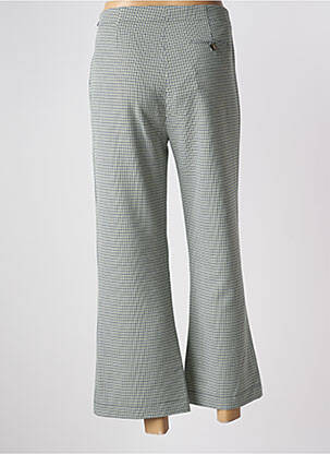 Pantalon 7/8 taille haute taille haute vert INDI & COLD femme