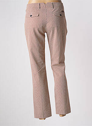Pantalon 7/8 taille à pinces taille normale marron TRUE NYC femme