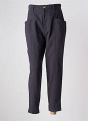 Pantalon 7/8 gris LEON & HARPER pour femme seconde vue