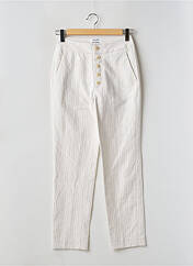 Pantalon chino beige CHLOÉ STORA pour femme seconde vue