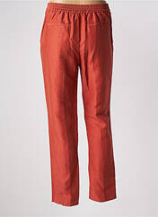 Pantalon droit orange MOMONI pour femme seconde vue