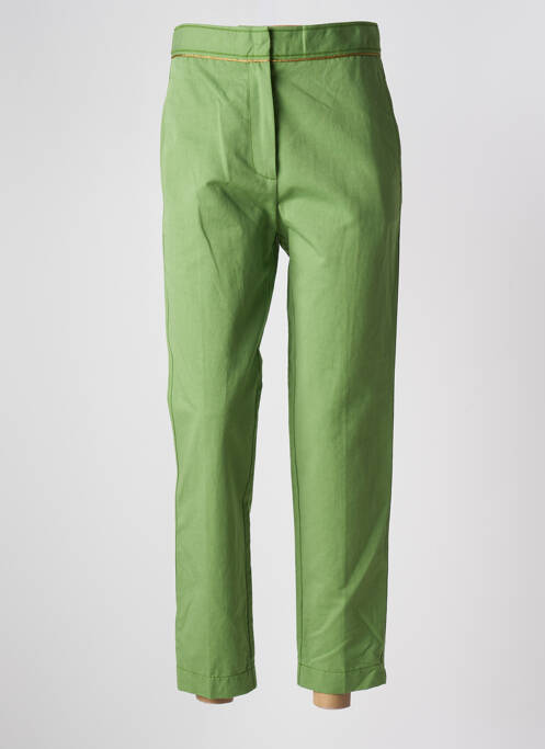 Pantalon 7/8 vert FORTE-FORTE pour femme