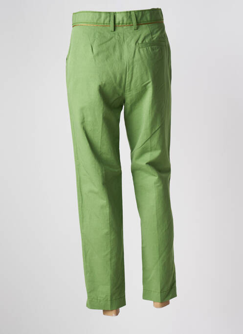Pantalon 7/8 vert FORTE-FORTE pour femme