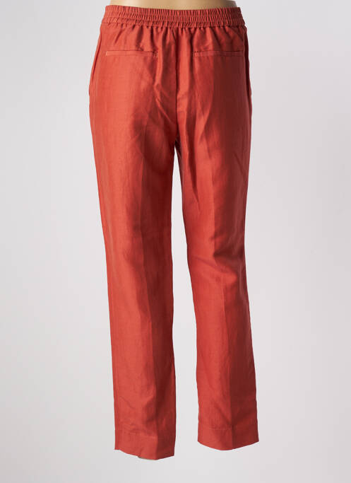 Pantalon droit orange MOMONI pour femme