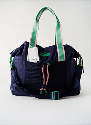 Sac bleu LACOSTE pour femme