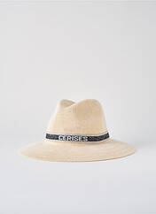 Chapeau beige LE TEMPS DES CERISES pour femme seconde vue