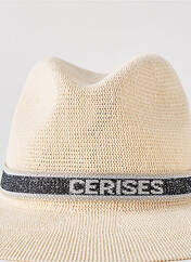 Chapeau beige LE TEMPS DES CERISES pour femme seconde vue