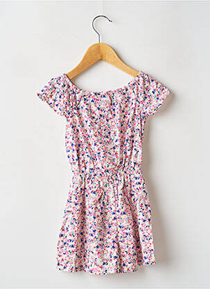 Combishort coupe cintrée sans manche rose NAME IT fille