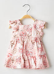 Robe courte rose MAYORAL pour fille seconde vue