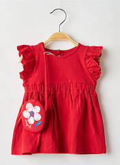 Robe courte rouge MAYORAL pour fille seconde vue