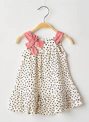 Robe mi-longue beige MAYORAL pour fille seconde vue