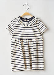 Robe mi-longue beige PETIT BATEAU pour fille seconde vue