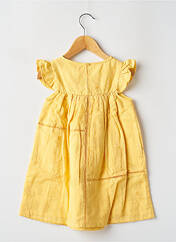 Robe mi-longue jaune MAYORAL pour fille seconde vue