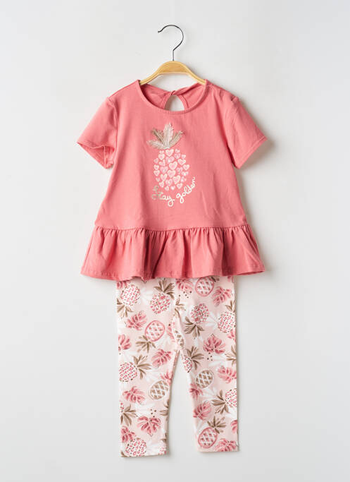 Ensemble pantalon rose MAYORAL pour fille