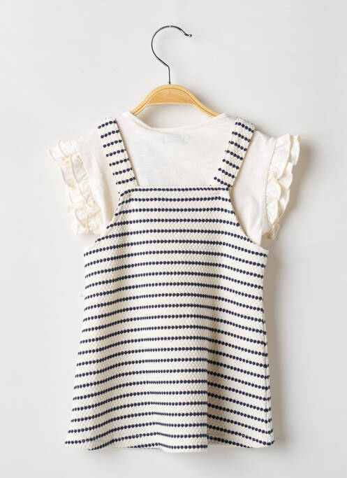 Ensemble robe beige IKKS pour fille