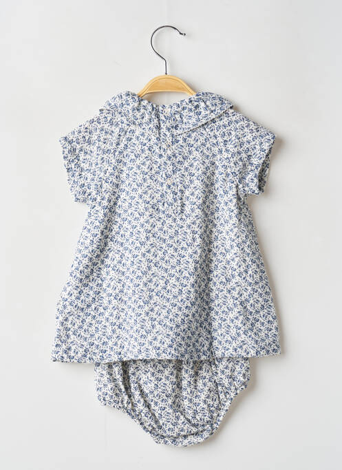 Ensemble robe bleu PETIT BATEAU pour fille