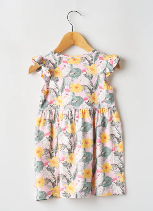 Robe mi-longue rose NAME IT pour fille