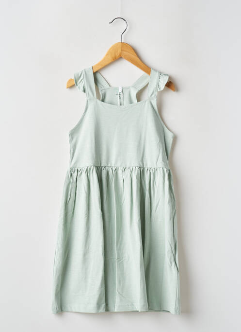 Robe mi-longue vert NAME IT pour fille