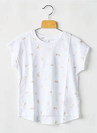 T-shirt stretch manches courtes blanc NAME IT fille