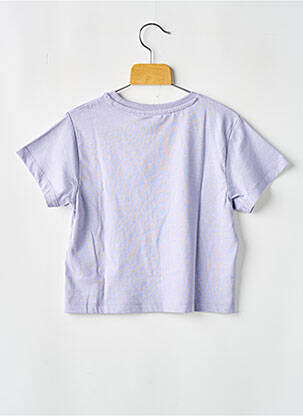T-shirt stretch manches courtes violet NAME IT fille