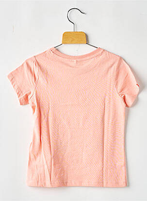 T-shirt coupe cintrée manches courtes orange NAME IT fille