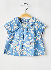 Blouse bleu PETIT BATEAU pour fille seconde vue