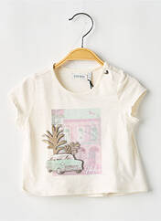 T-shirt beige IKKS pour fille seconde vue