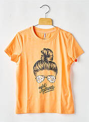 T-shirt orange ONLY pour fille seconde vue