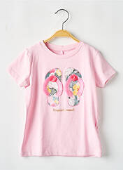 T-shirt rose NAME IT pour fille seconde vue