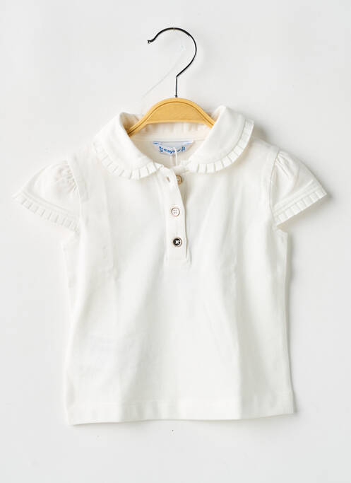 Polo beige MAYORAL pour fille