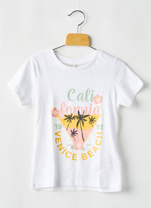 T-shirt blanc NAME IT pour fille