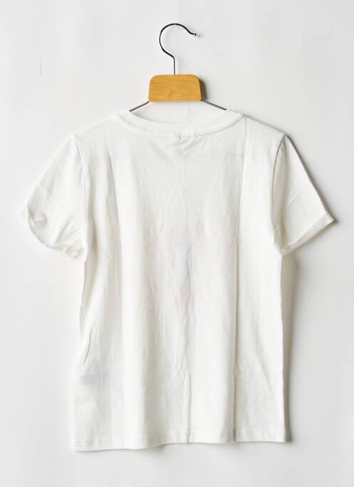T-shirt blanc ONLY pour fille