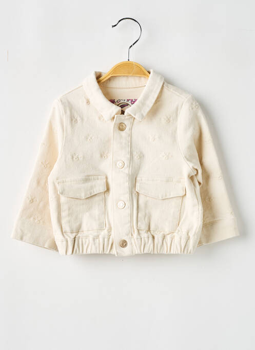 Veste casual beige IKKS pour fille