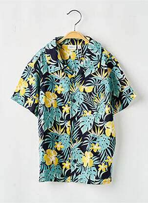 Chemise manches courtes imprimé tie and dye bleu NAME IT garcon
