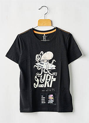 T-shirt coupe droite manches courtes noir NAME IT garcon