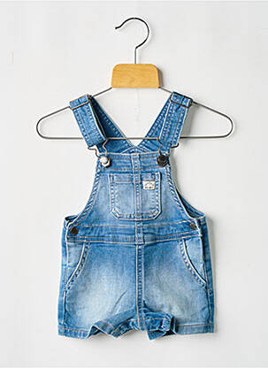 Salopette tissage denim fines bretelles bleu MAYORAL enfant