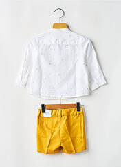 Ensemble short blanc MAYORAL pour garçon seconde vue