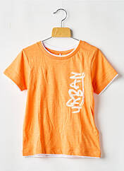 T-shirt orange NAME IT pour garçon seconde vue