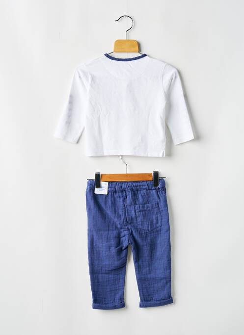 Ensemble pantalon type de haut t-shirt bleu MAYORAL fille