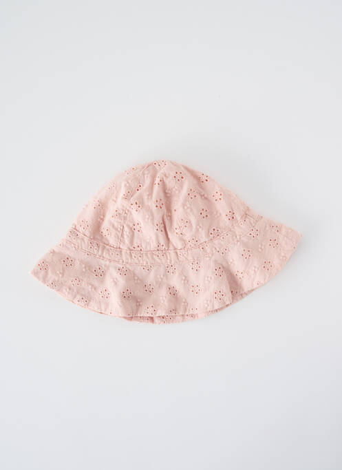 Chapeau rose PETIT BATEAU pour fille