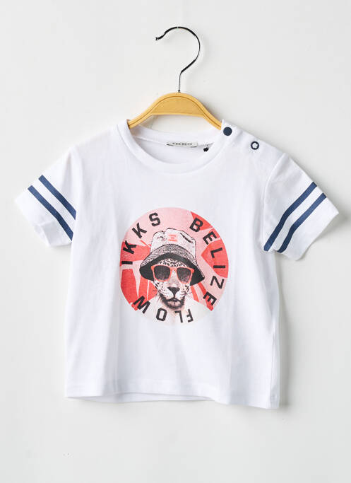 T-shirt blanc IKKS pour garçon