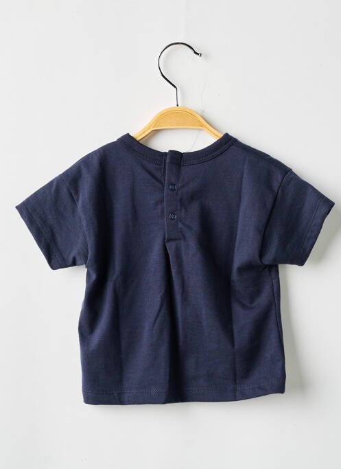 T-shirt bleu PETIT BATEAU pour garçon